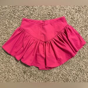 SHEIN Bright Pink Skort